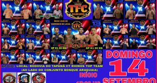 Sanderson Santos atropela e vence por nocaute técnico no 1º round no TFC